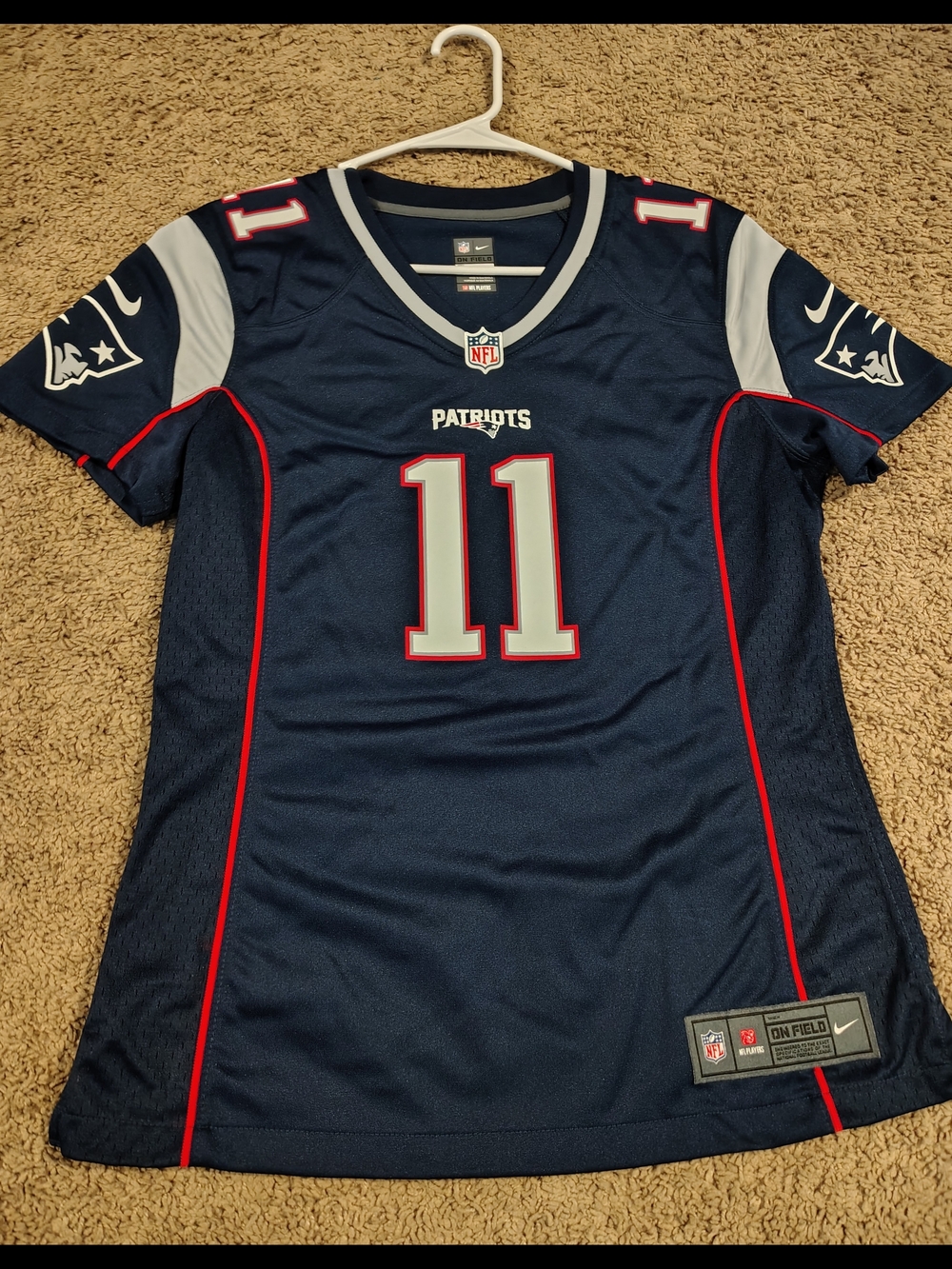 Women's Patriots Edelman Jersey